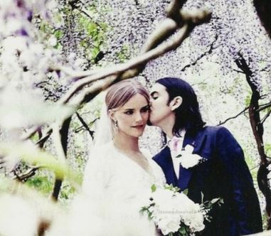 Solveig Karadottir and Dhani Harrison on their wedding day